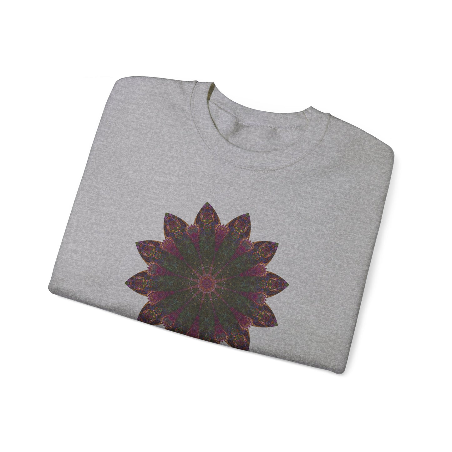 Unisex Heavy Blend™ Crewneck Sweatshirt - Love Light Mandalas No.7