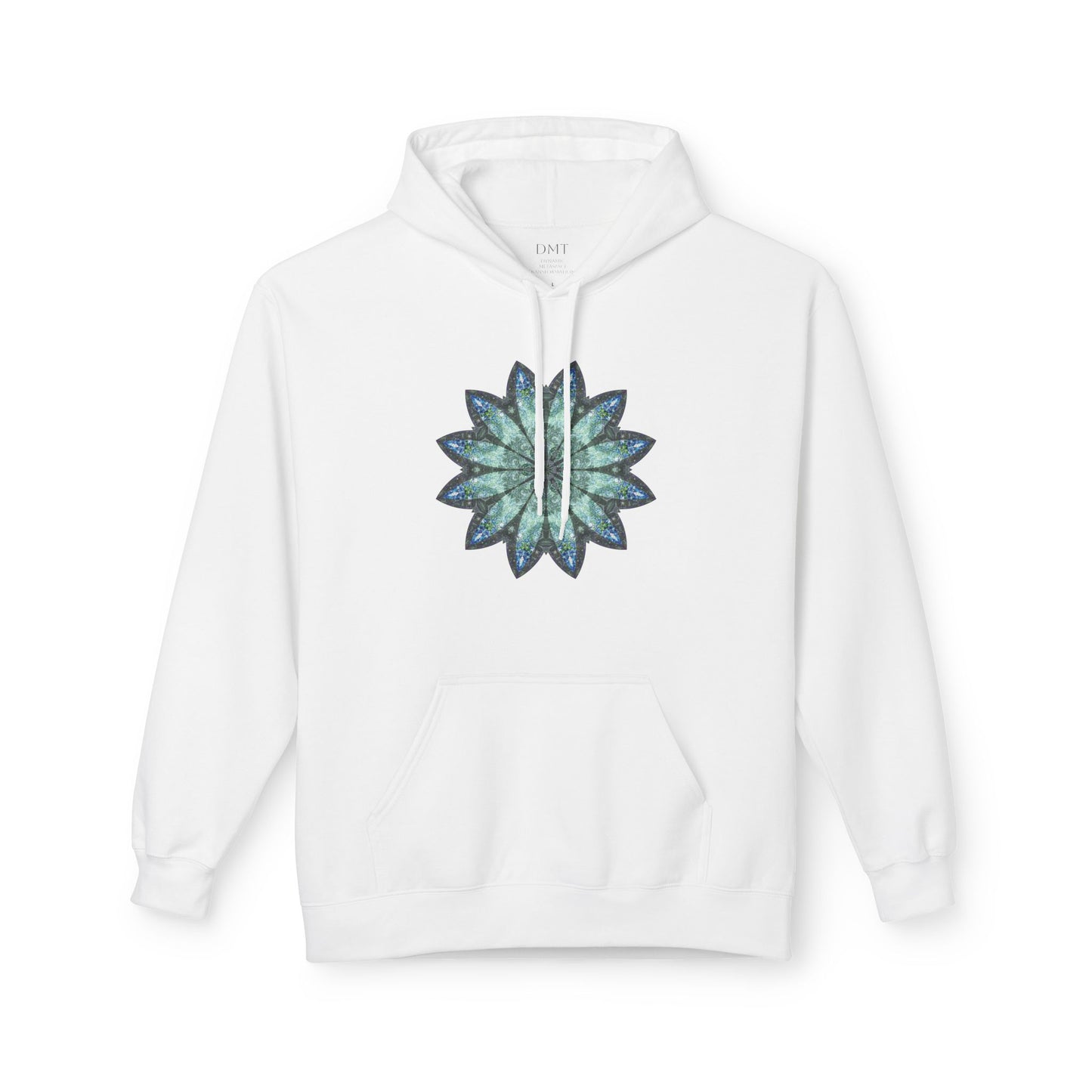 Unisex Midweight Softstyle Fleece Hoodie - Love Light Mandalas No.20