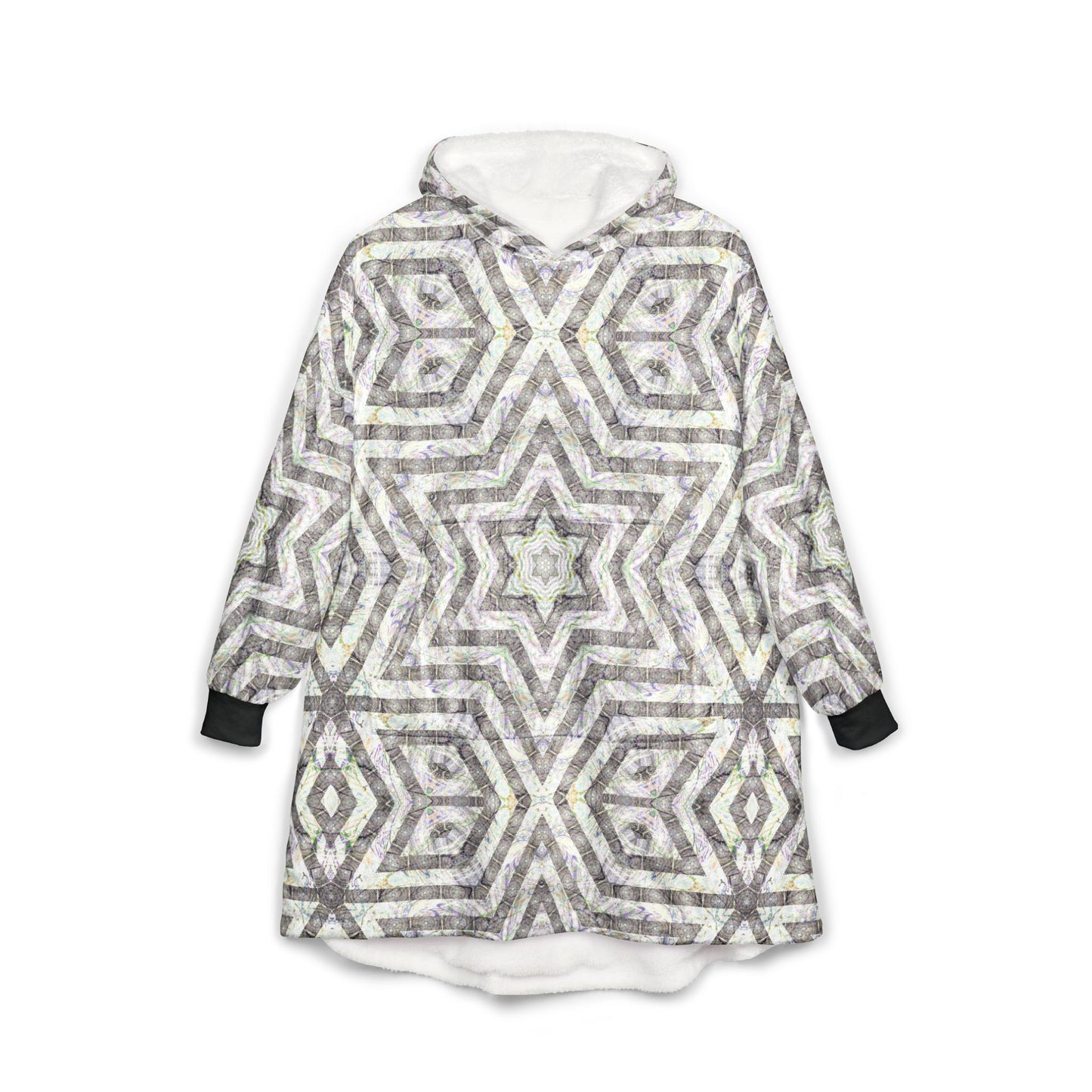 Unisex Hooded Blanket - Kaleidoscope P5 No. 19