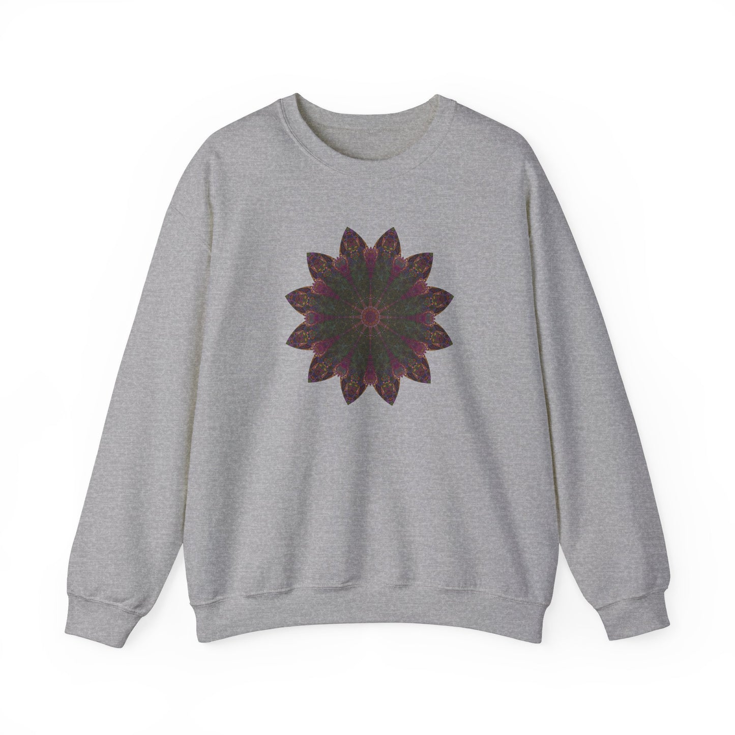Unisex Heavy Blend™ Crewneck Sweatshirt - Love Light Mandalas No.7