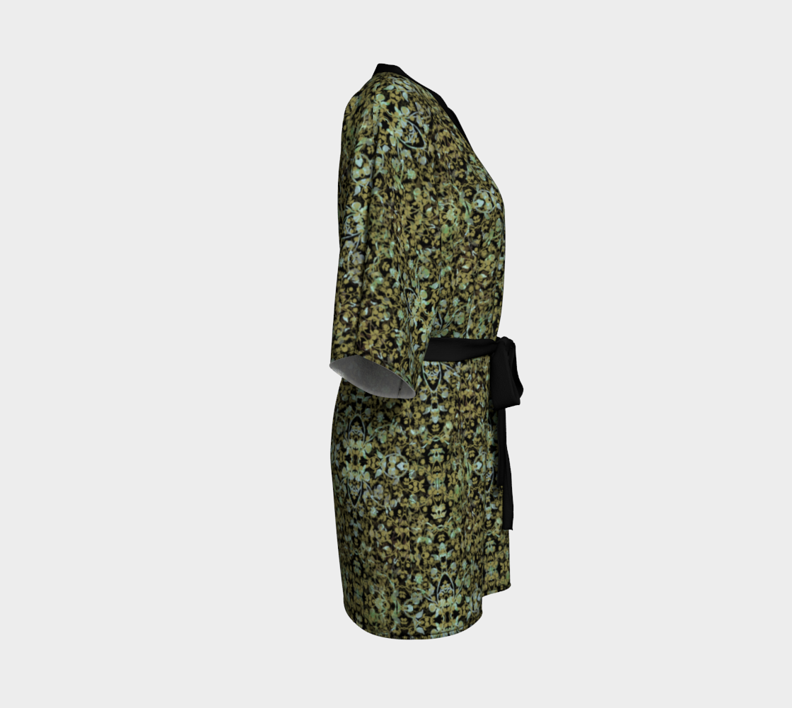 Silk Kimono Robe - Hidden Weave No.4
