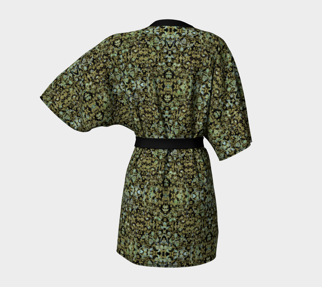 Silk Kimono Robe - Hidden Weave No.4