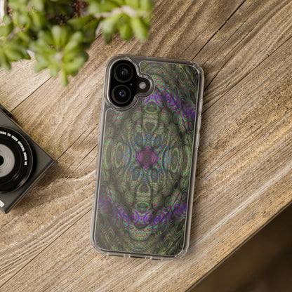 iPhone 16 Clear Case – DMT Seer No.16