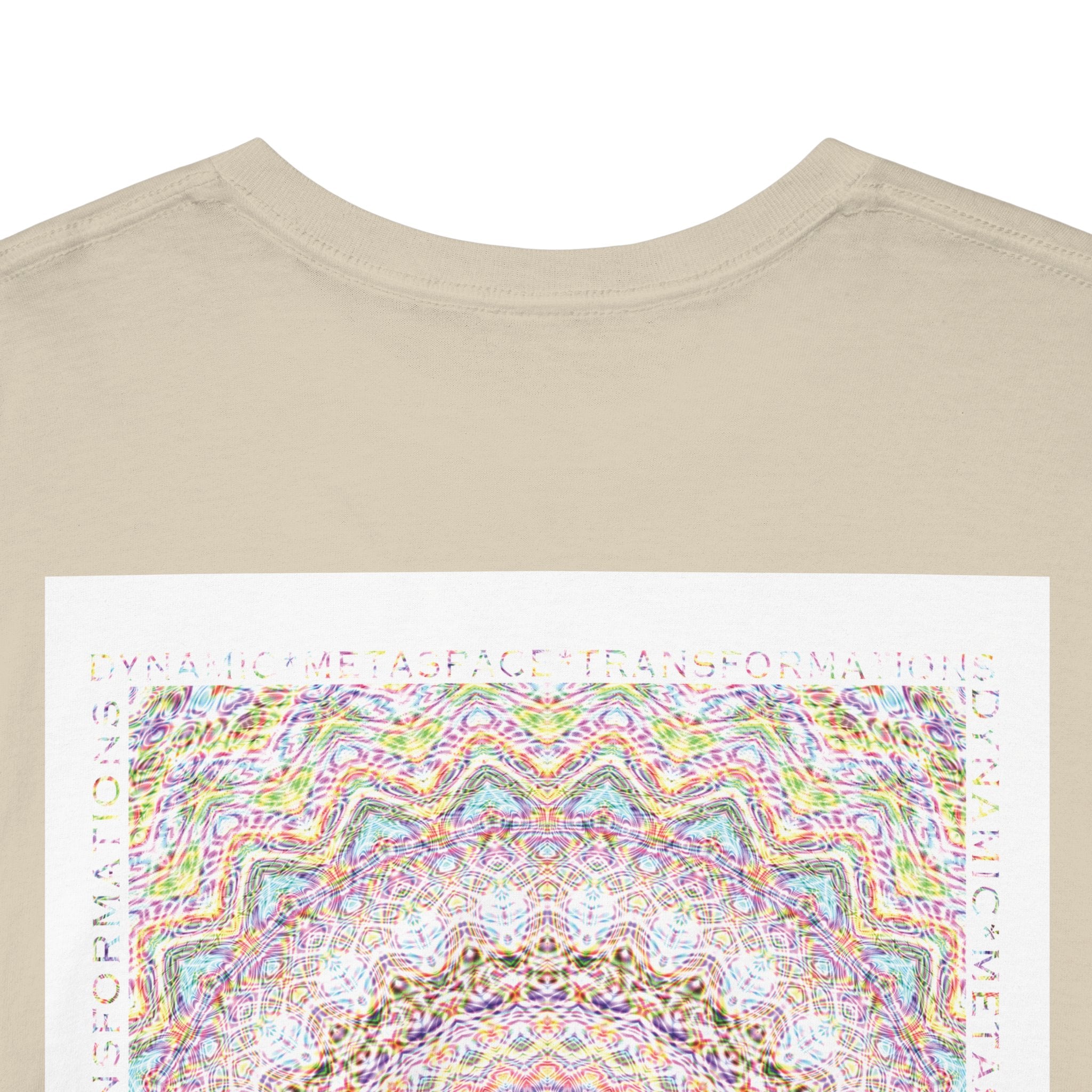Unisex Heavy Cotton Tee (Back) - DMT Seer No.8