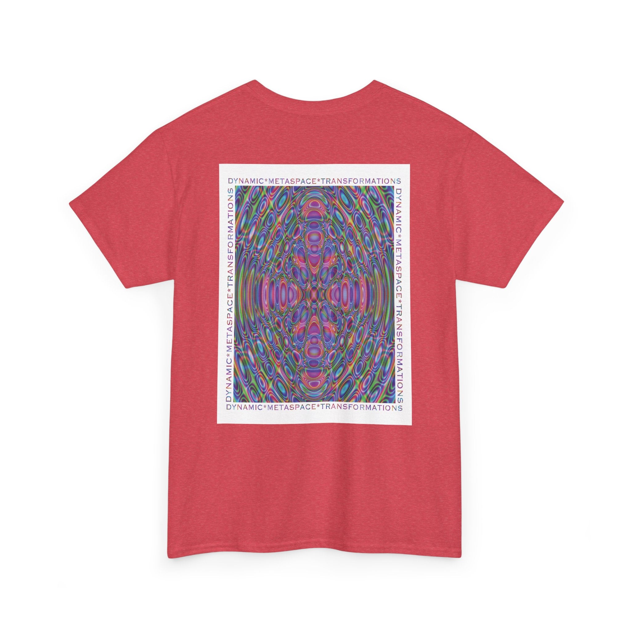 Unisex Heavy Cotton Tee (Back) - DMT Seer No.1