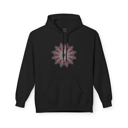 Unisex Midweight Softstyle Fleece Hoodie - Love Light Mandalas No.9
