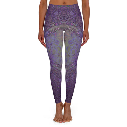 Spandex Leggings - Love Light Fractals No.13b