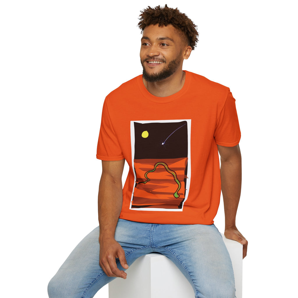 Unisex Softstyle T-Shirt - The Traveller Series (Shooting Star)