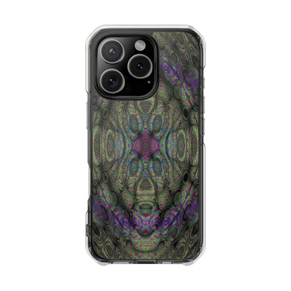 iPhone 16 Magnetic Clear Impact Case - DMT Seer No.16