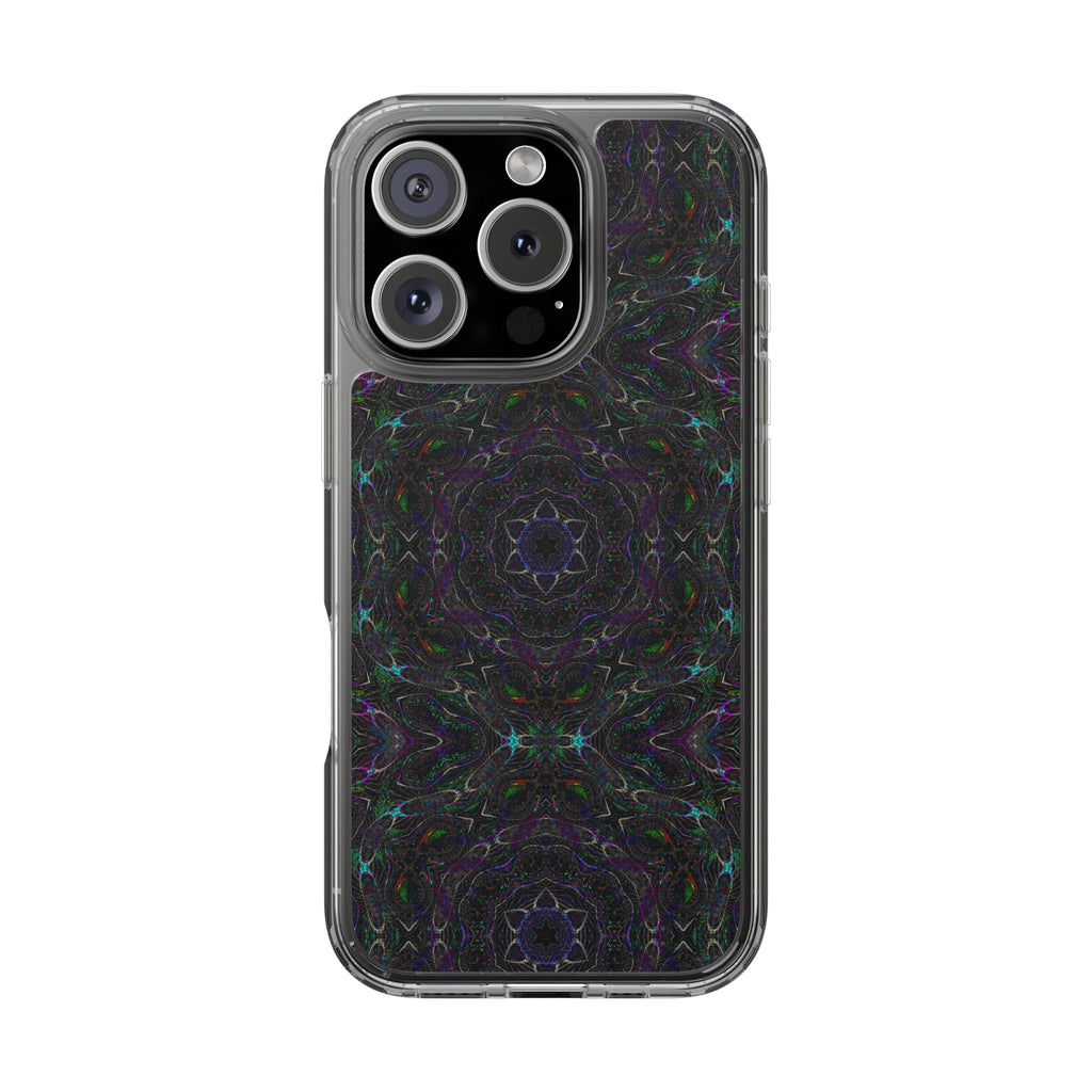 iPhone 16 Clear Case – P5 Kaleidoscopic No.32
