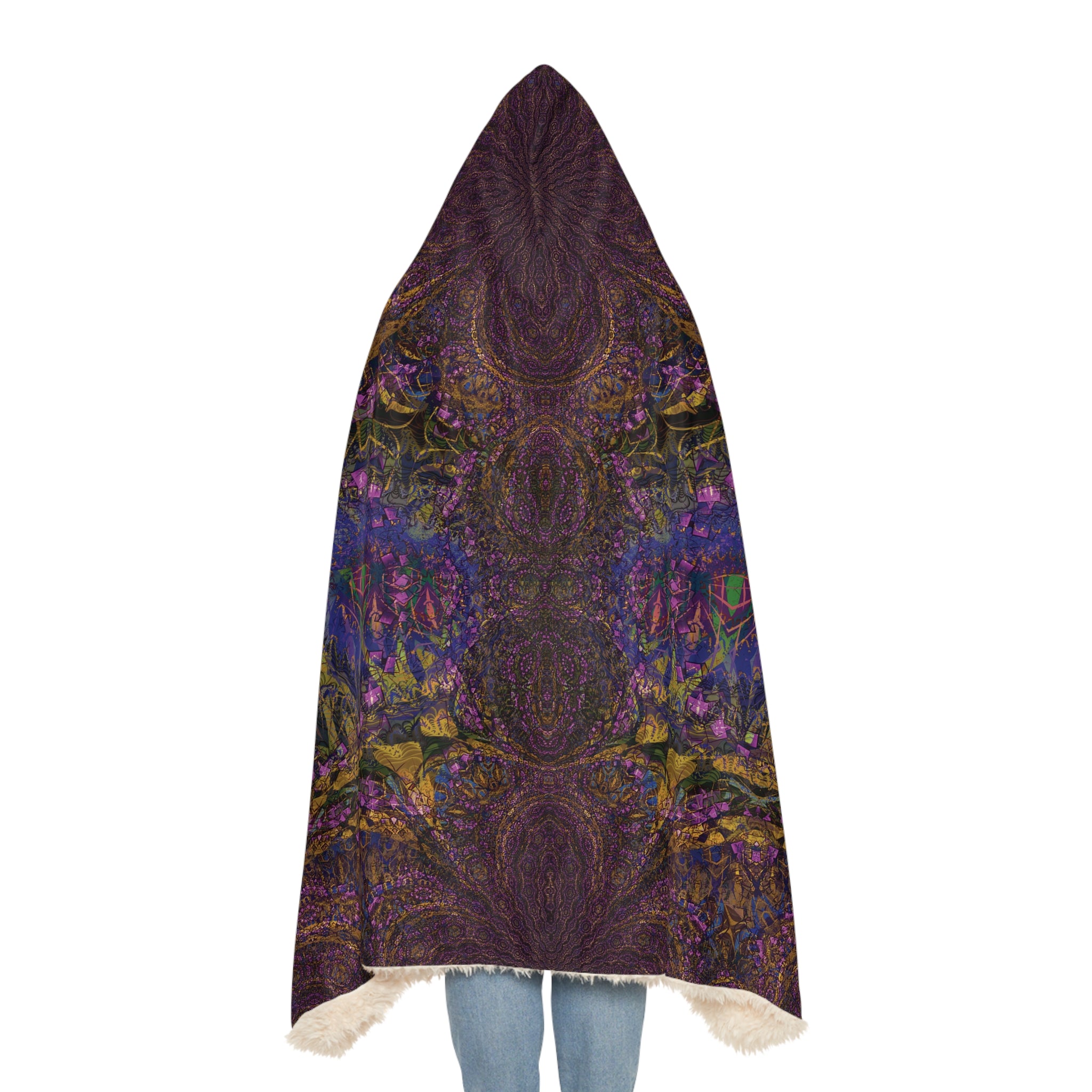 Snuggle Blanket - Love Light Fractals No.10