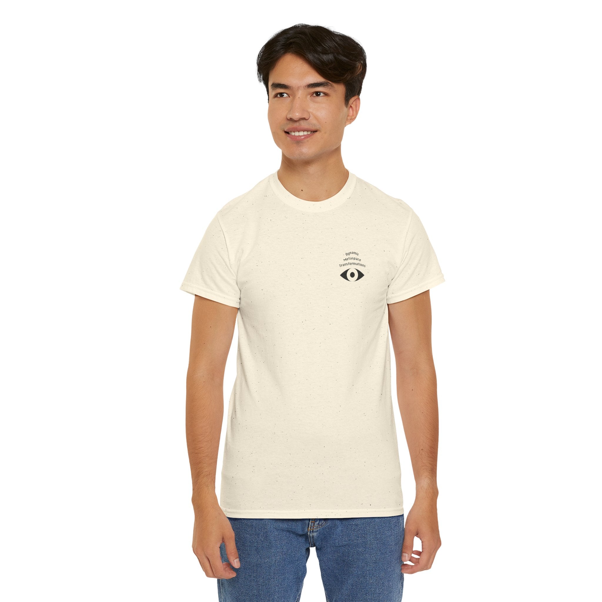 Unisex Heavy Cotton Tee (Back) - DMT Seer No.4