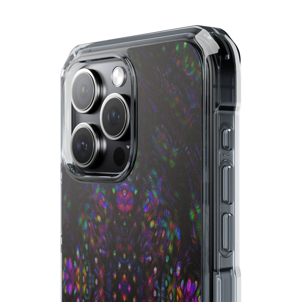 iPhone 15 Magnetic Clear Impact Case - DMT Scribe Tiles No.3