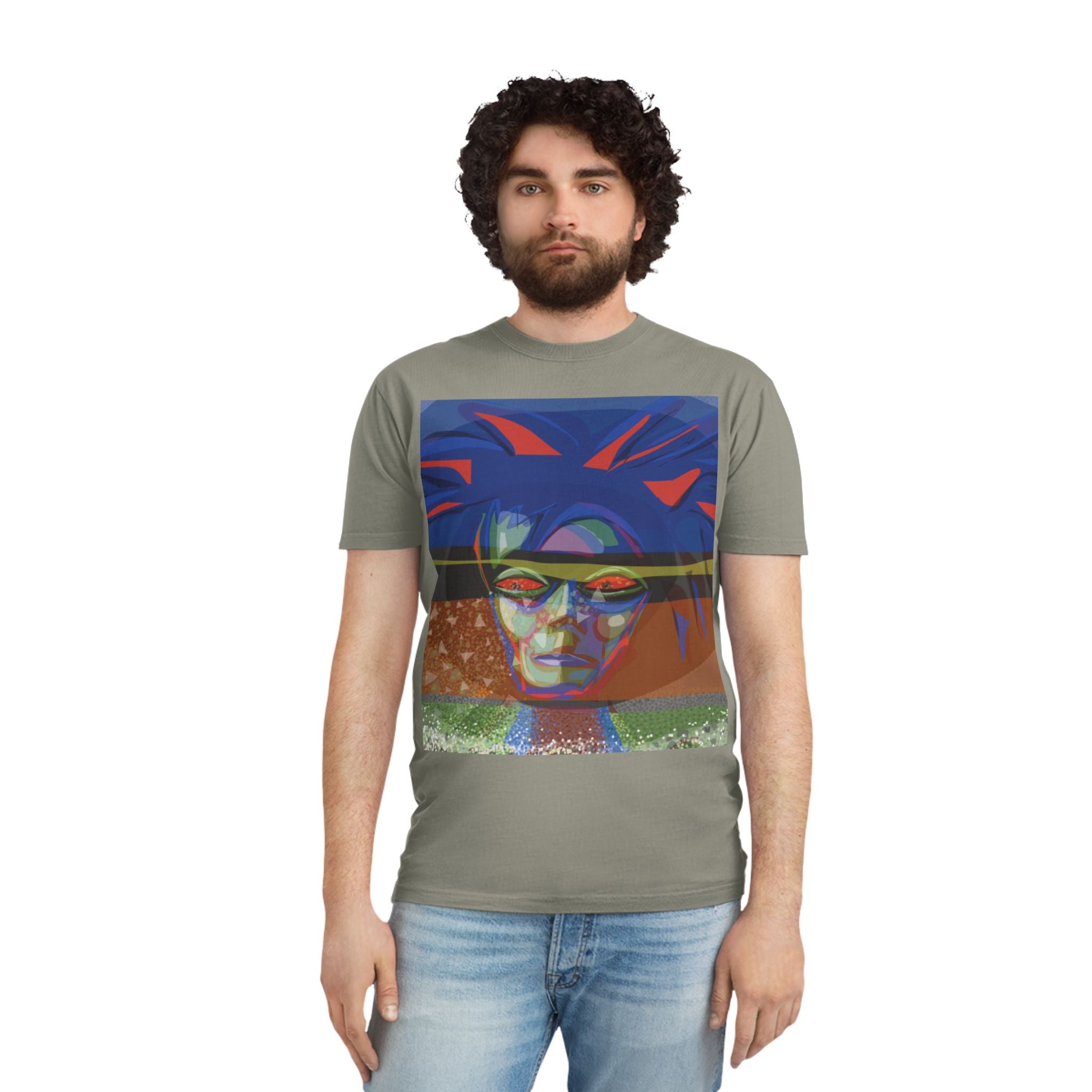 Unisex Faded Shirt -The Traveller Series (Seeing)