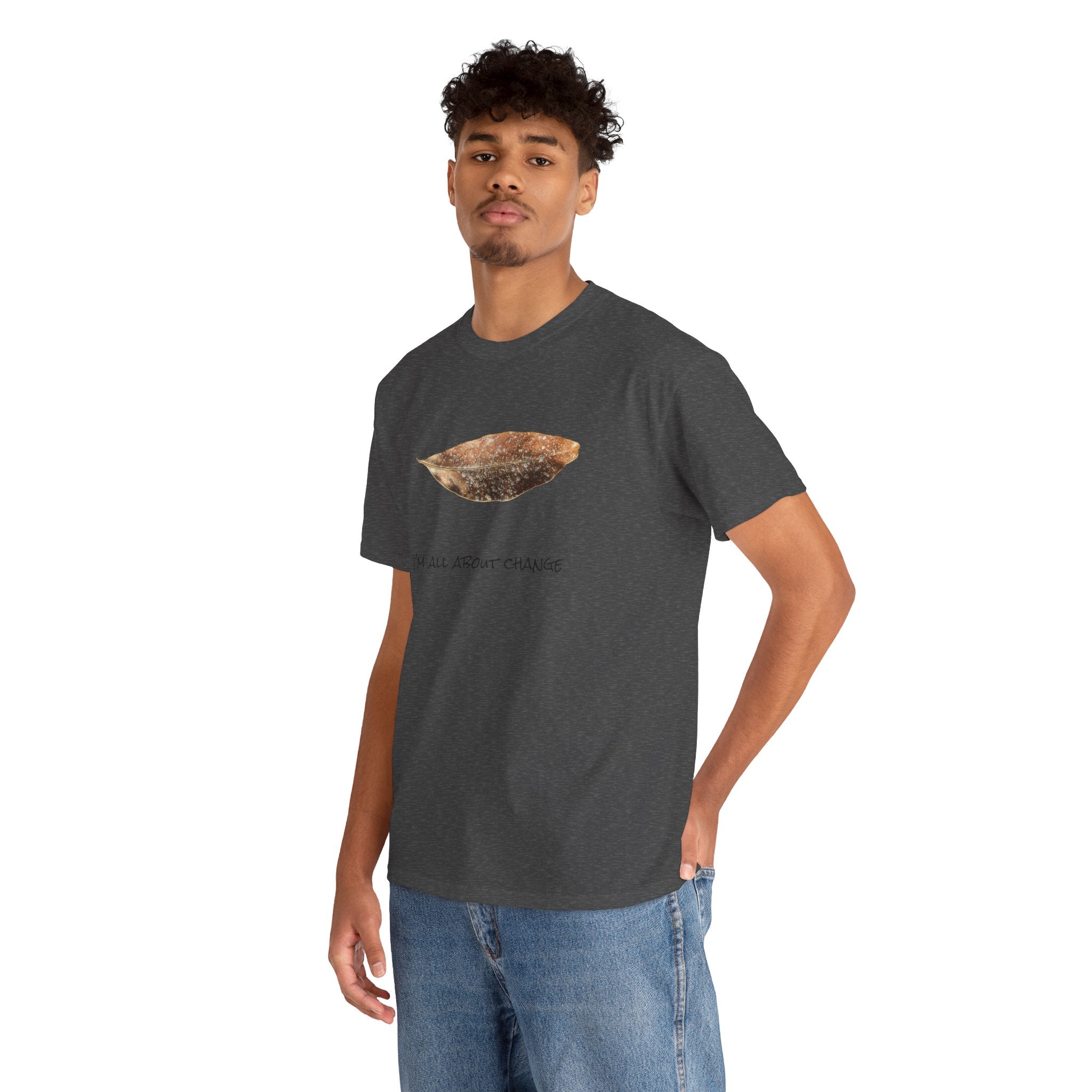 Unisex Heavy Cotton Tee - All About Change No.1