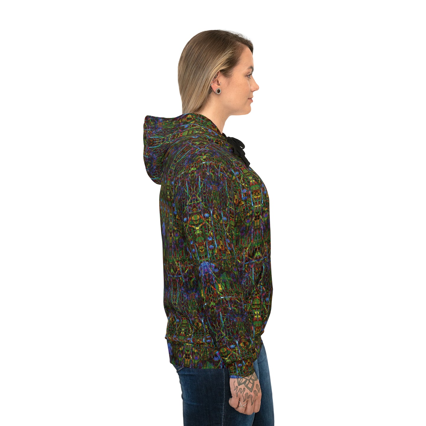 Athletic Hoodie - Mandala Series 005V001