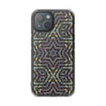 iPhone 15 Magnetic Clear Impact Case - P5 Kaleidoscopic No.1