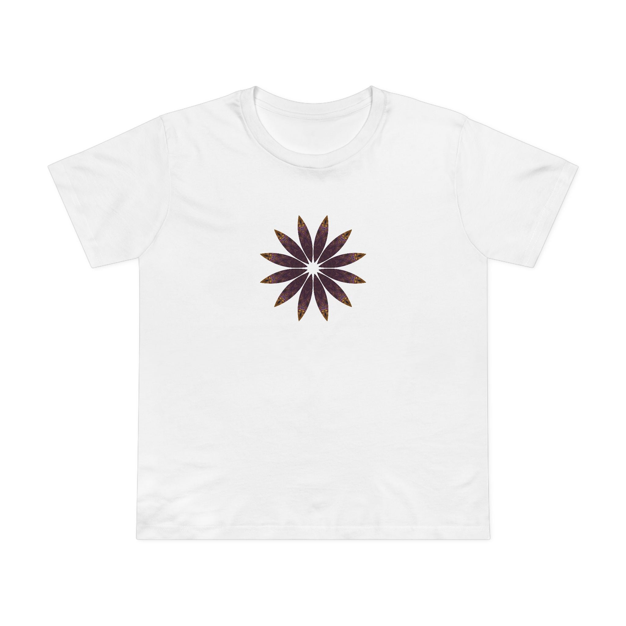 Women’s Maple Tee - Love Light Mandalas No.2