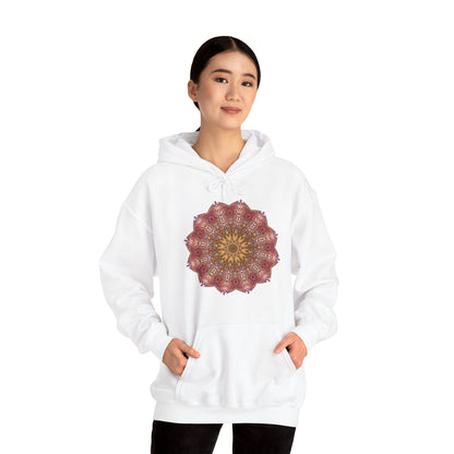 Unisex Heavy Blend™ Hooded Sweatshirt - Starflower Mandalas No.2