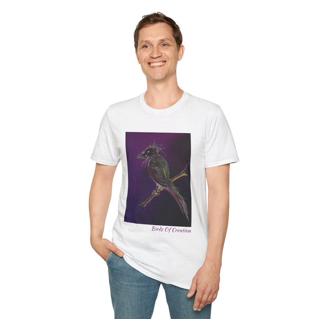 Unisex Softstyle T-Shirt - Birds Of Creation No.1