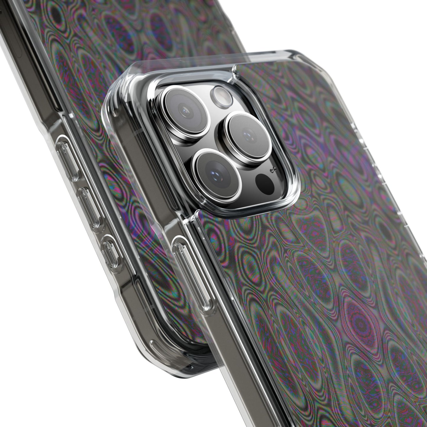 iPhone 16 Magnetic Clear Impact Case - DMT Seer No.19