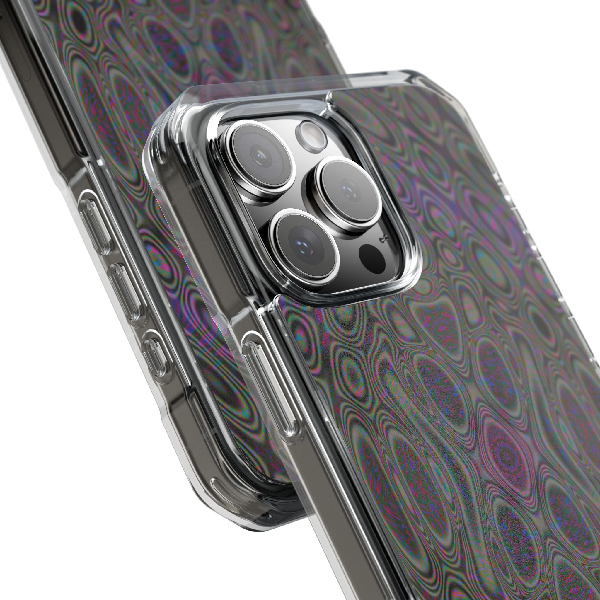 iPhone 16 Magnetic Clear Impact Case - DMT Seer No.19