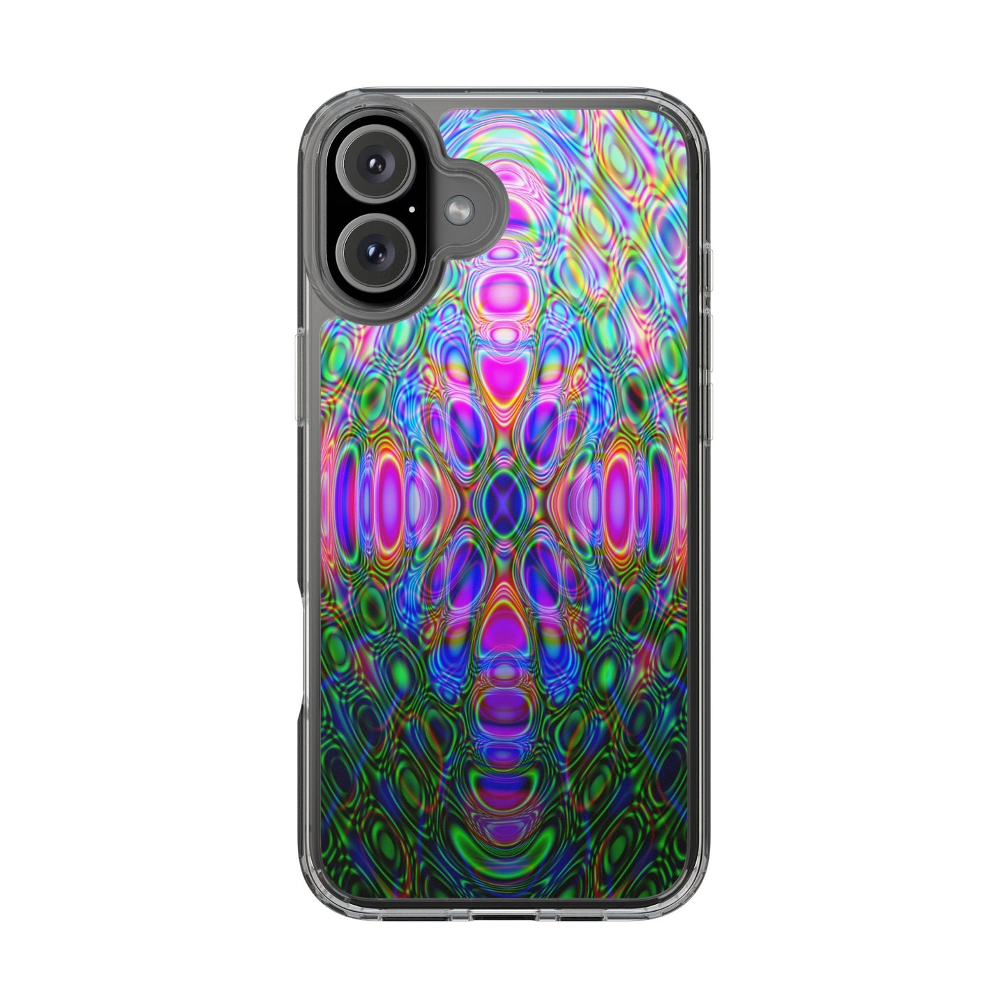 iPhone 16 Clear Case – DMT Seer No.2