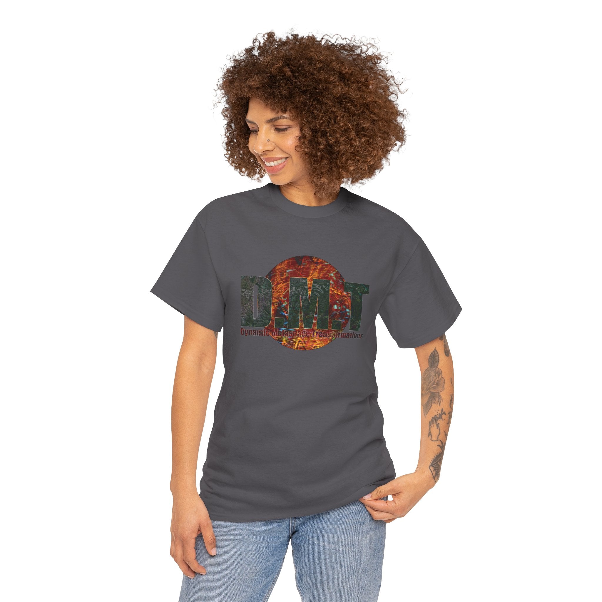 Unisex Heavy Cotton Tee - DMT Dynamic No.1