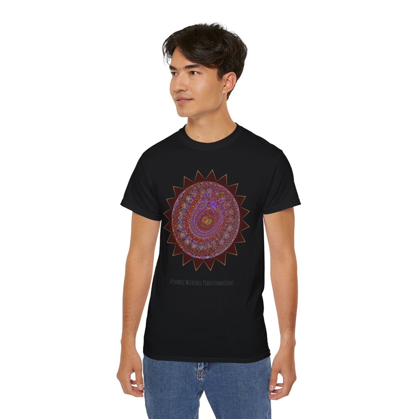 Unisex Ultra Cotton Tee - Mycelium Mandalas No.M18K4