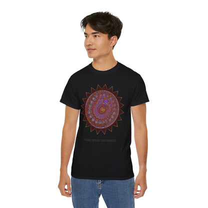 Unisex Ultra Cotton Tee - Mycelium Mandalas No.M18K4