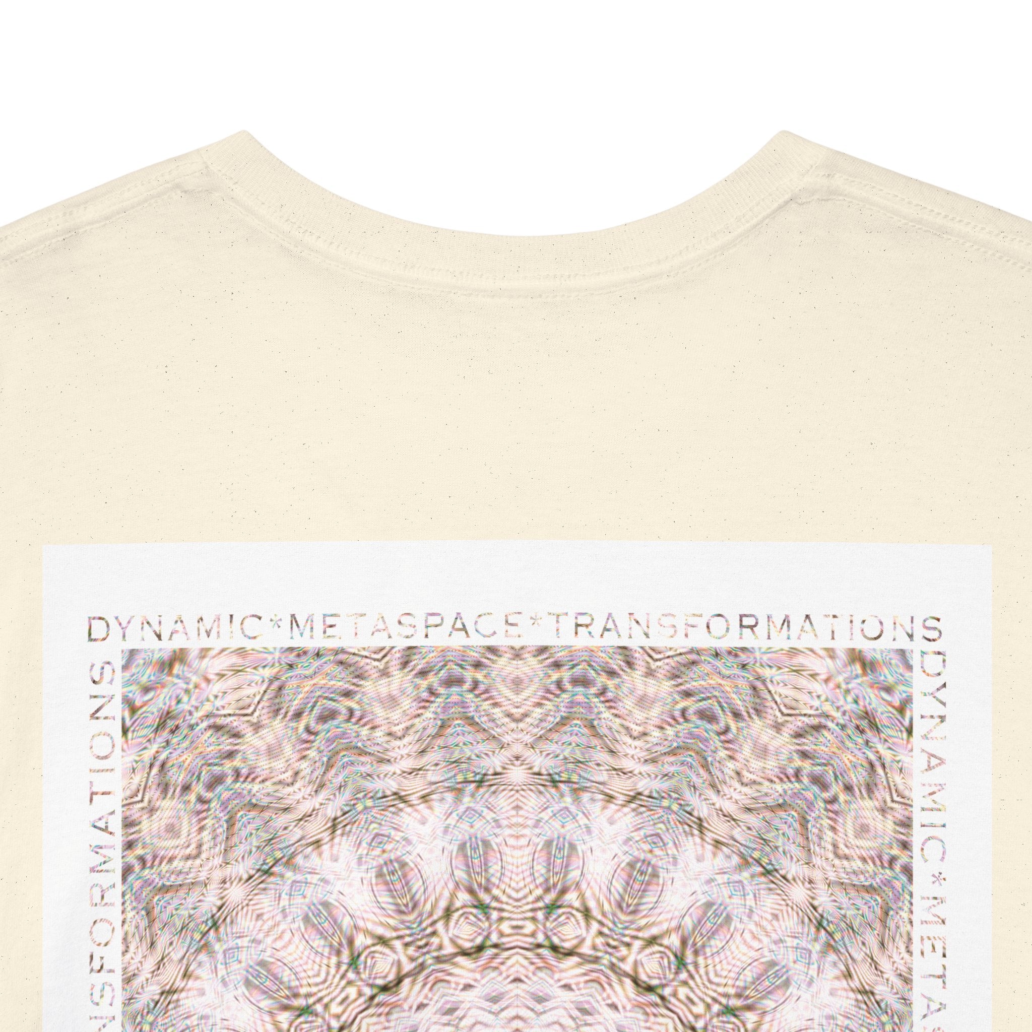 Unisex Heavy Cotton Tee (Back) - DMT Seer No.12