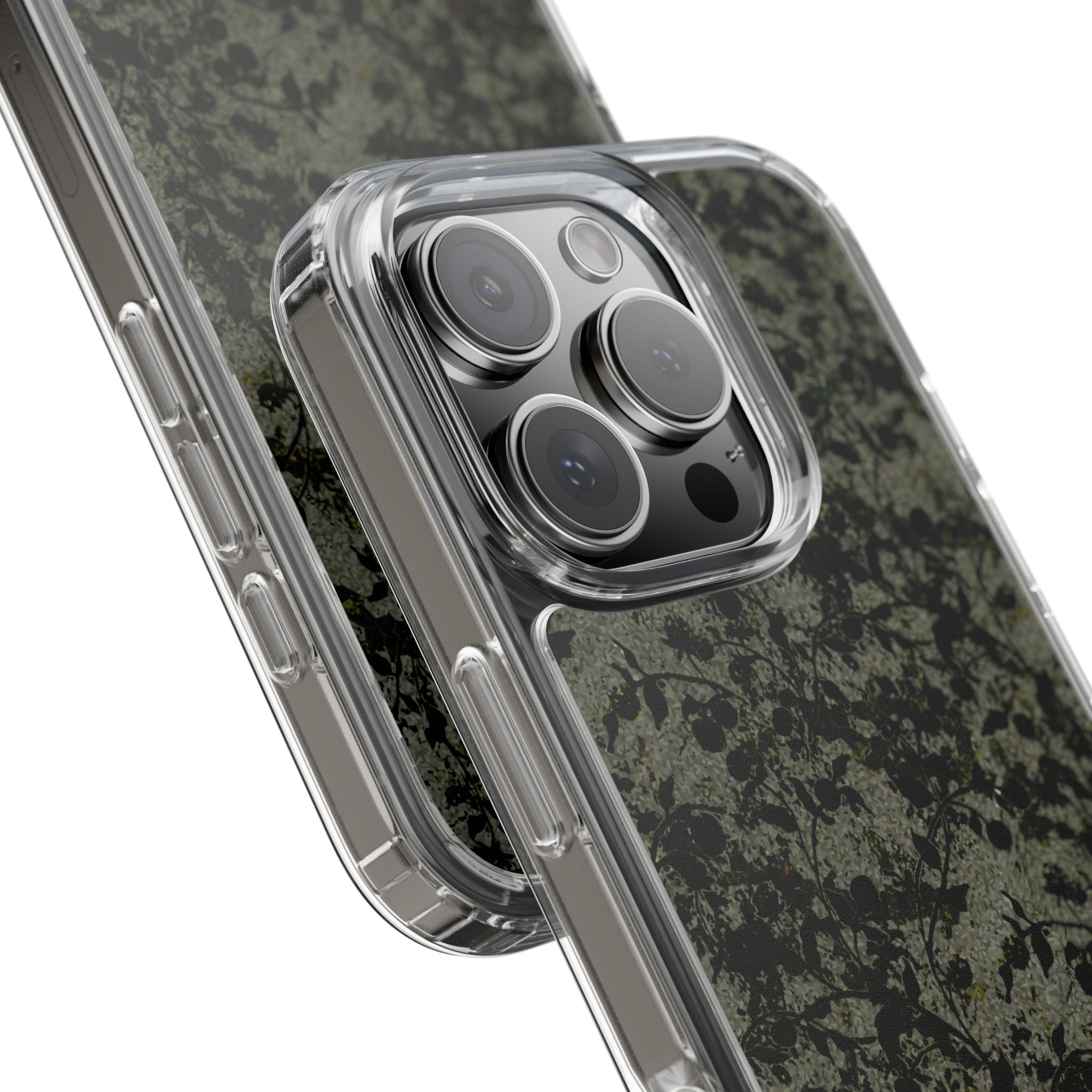 iPhone 16 Clear Case – Hidden Weave Series V3 No.25