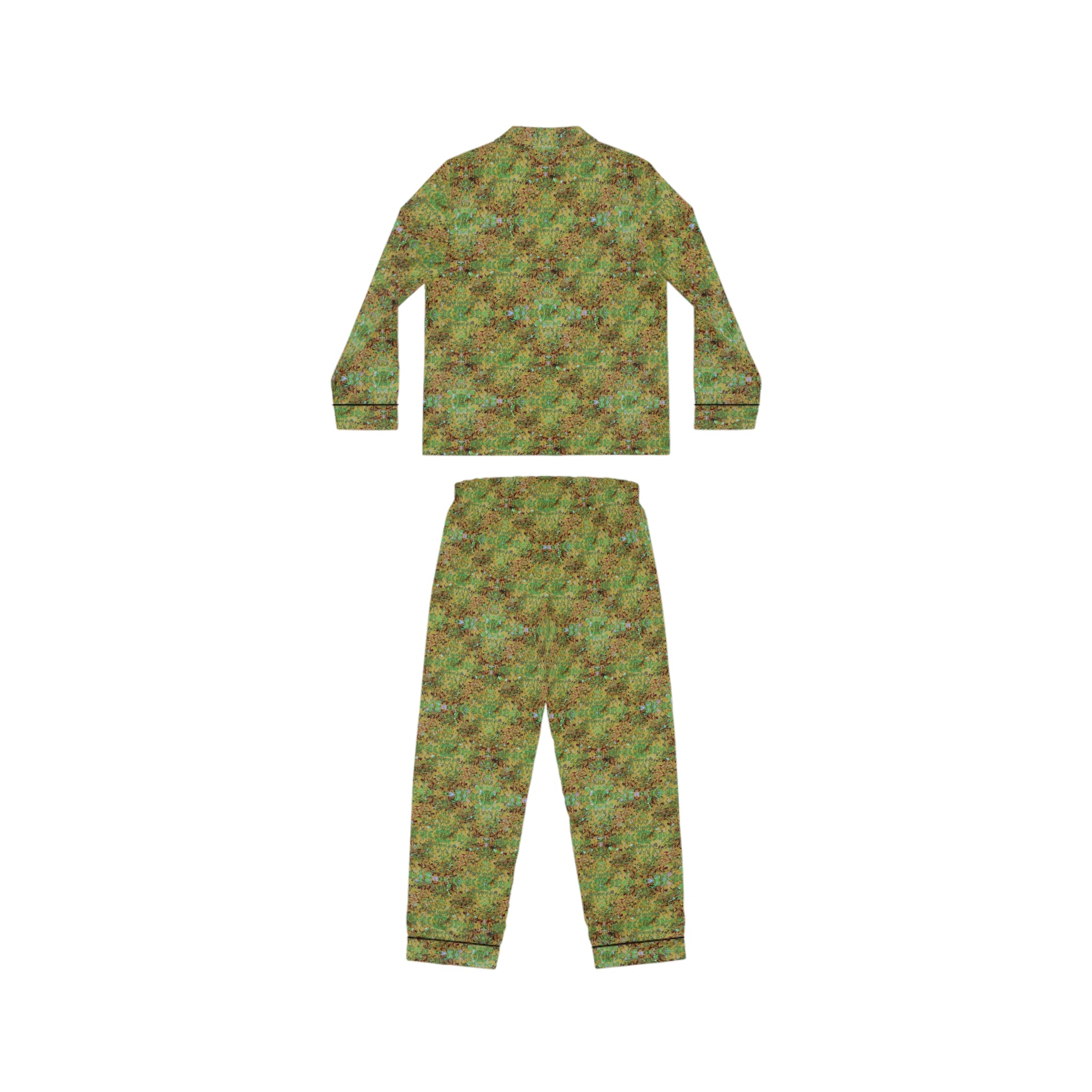 Women's Satin Pajamas - Hidden Weave No.6
