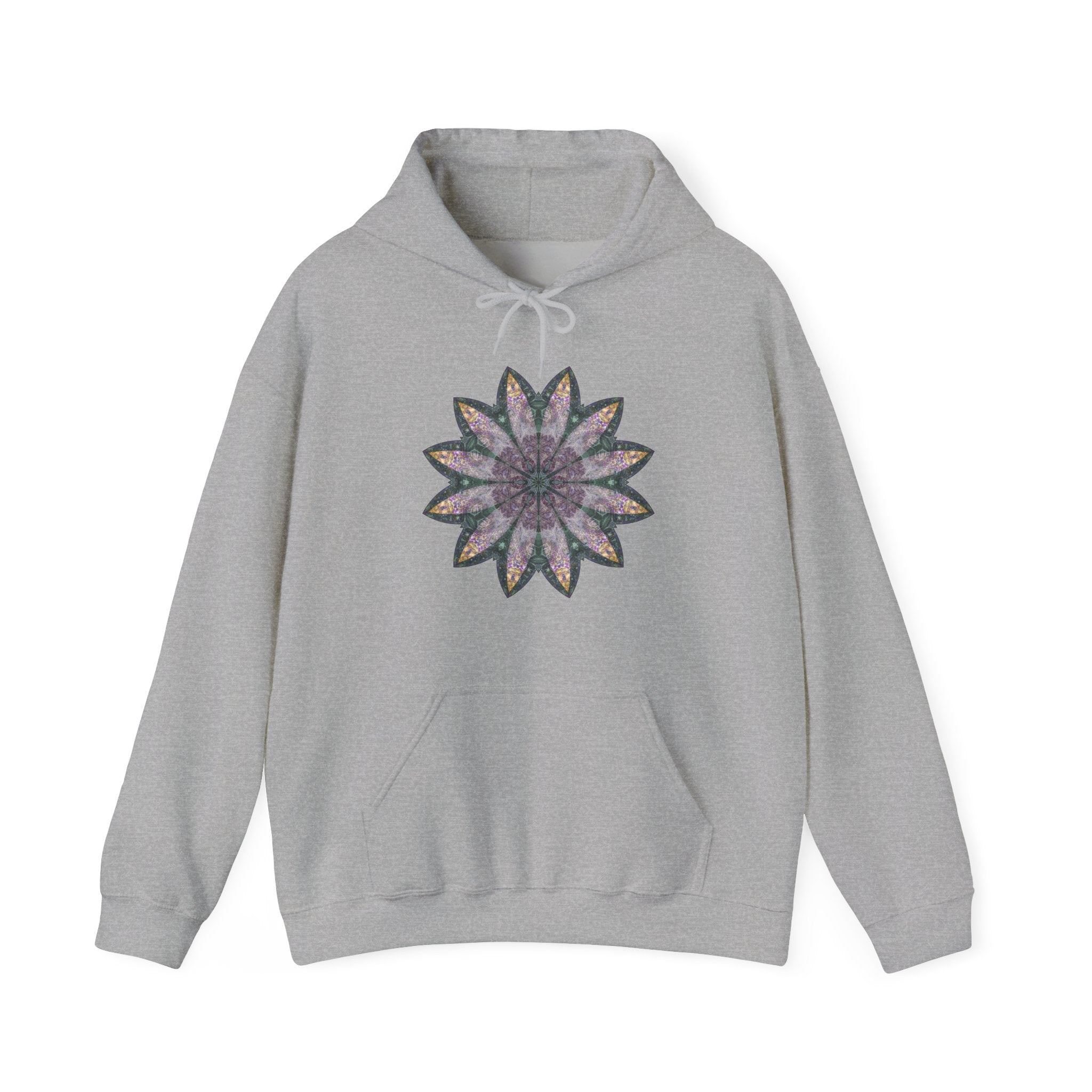 Unisex Heavy Blend™ Hooded Sweatshirt - Love Light Mandalas No.21