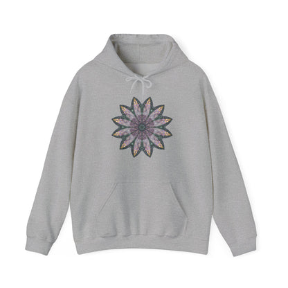 Unisex Heavy Blend™ Hooded Sweatshirt - Love Light Mandalas No.21