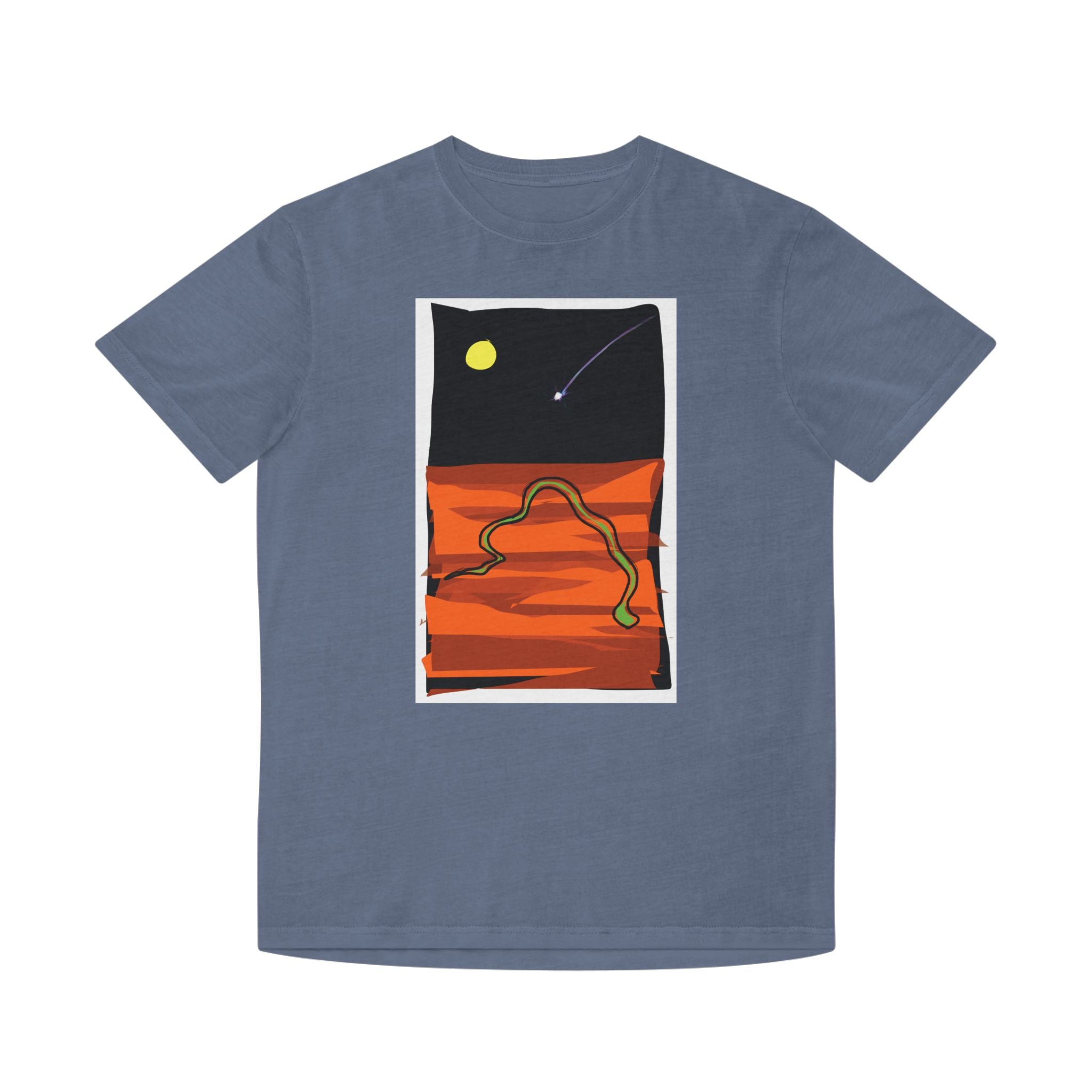 Unisex Faded Shirt -The Traveller Series (Shooting Star)