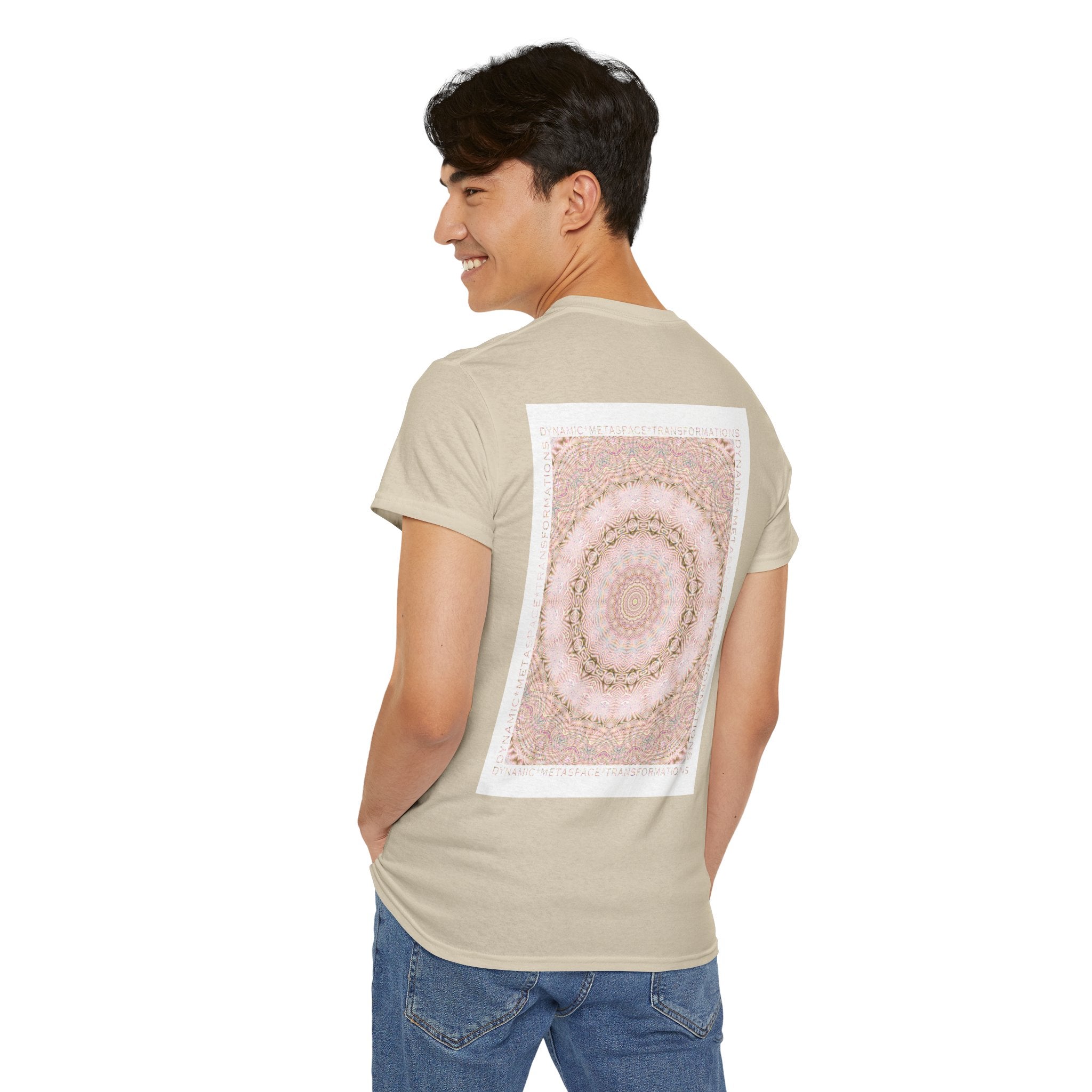 Unisex Heavy Cotton Tee (Back) - DMT Seer No.5