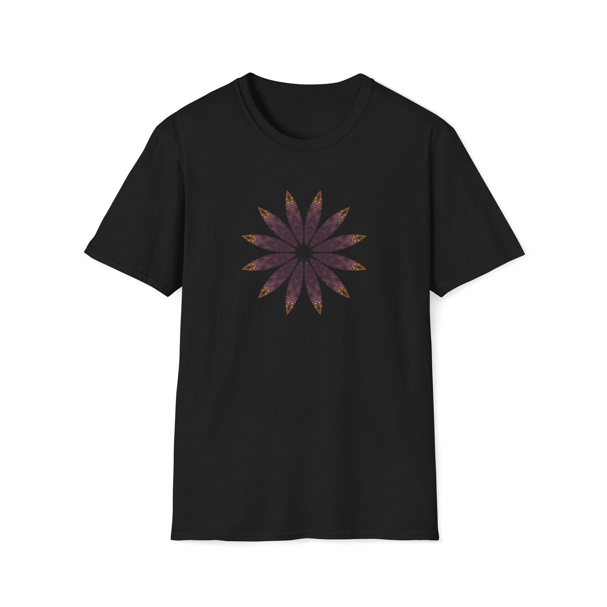 Unisex Softstyle T-Shirt - Love Light Mandalas No.2