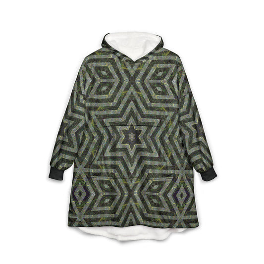Unisex Hooded Blanket - Kaleidoscope P5 No. 9