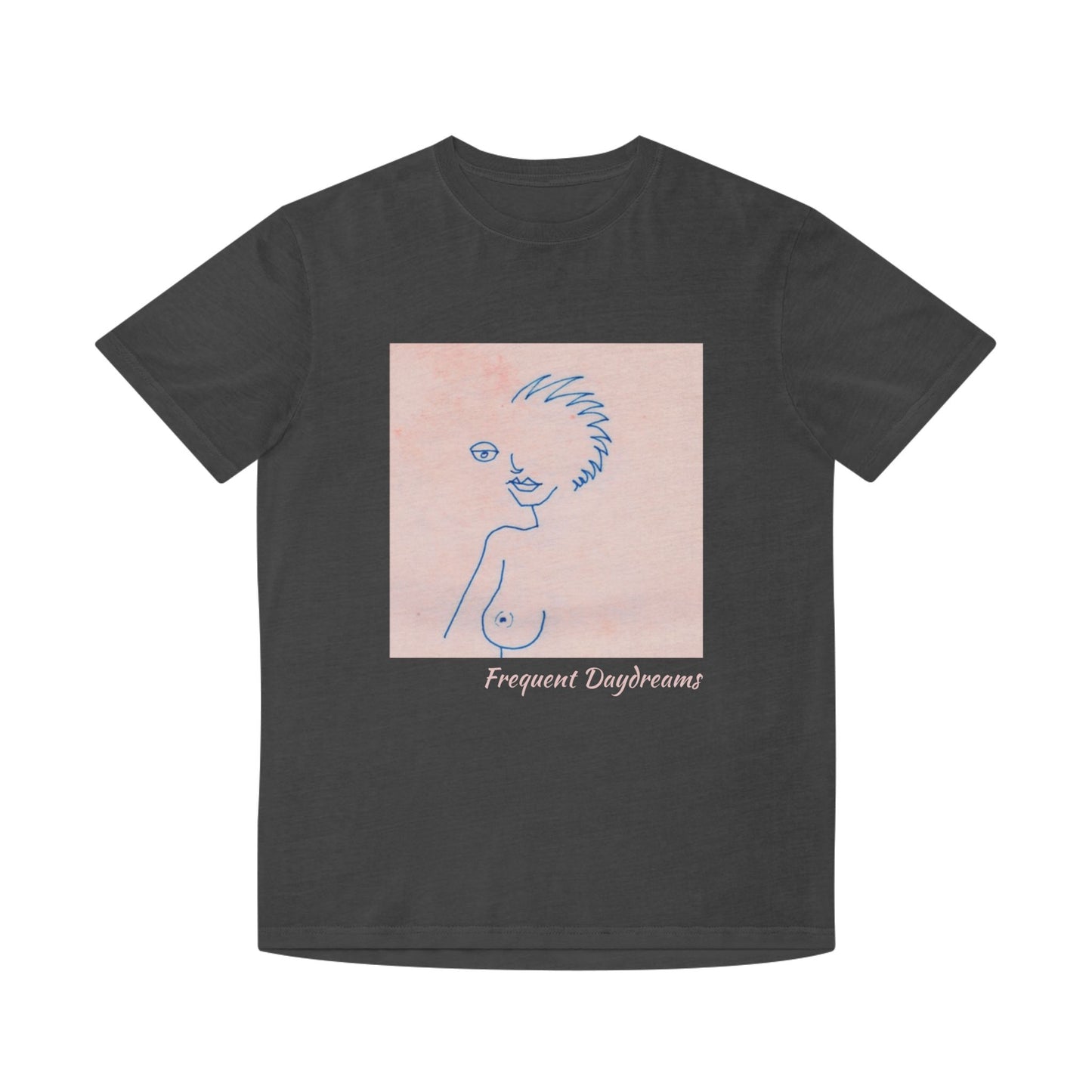 Unisex Faded Shirt - Frequent Daydreams Sketch No.46