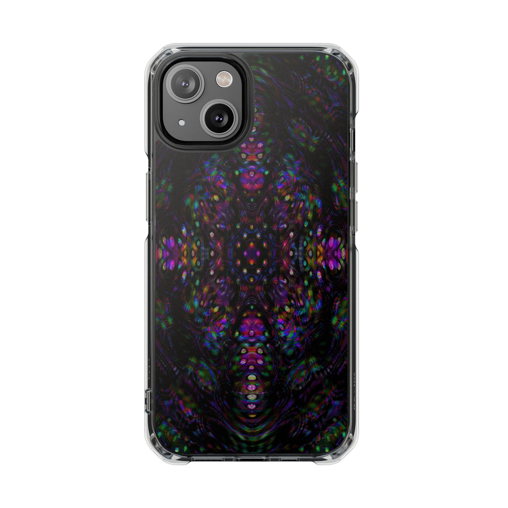 iPhone 14 Magnetic Clear Impact Case - DMT Scribe Tiles No.3