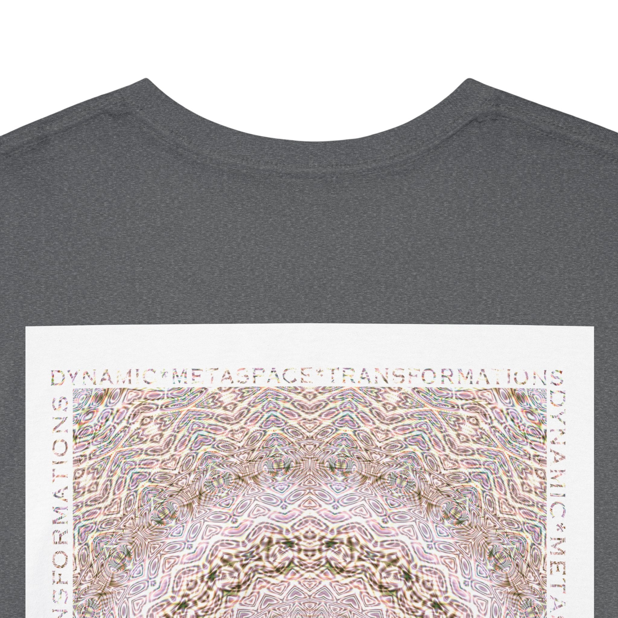 Unisex Heavy Cotton Tee (Back) - DMT Seer No.3