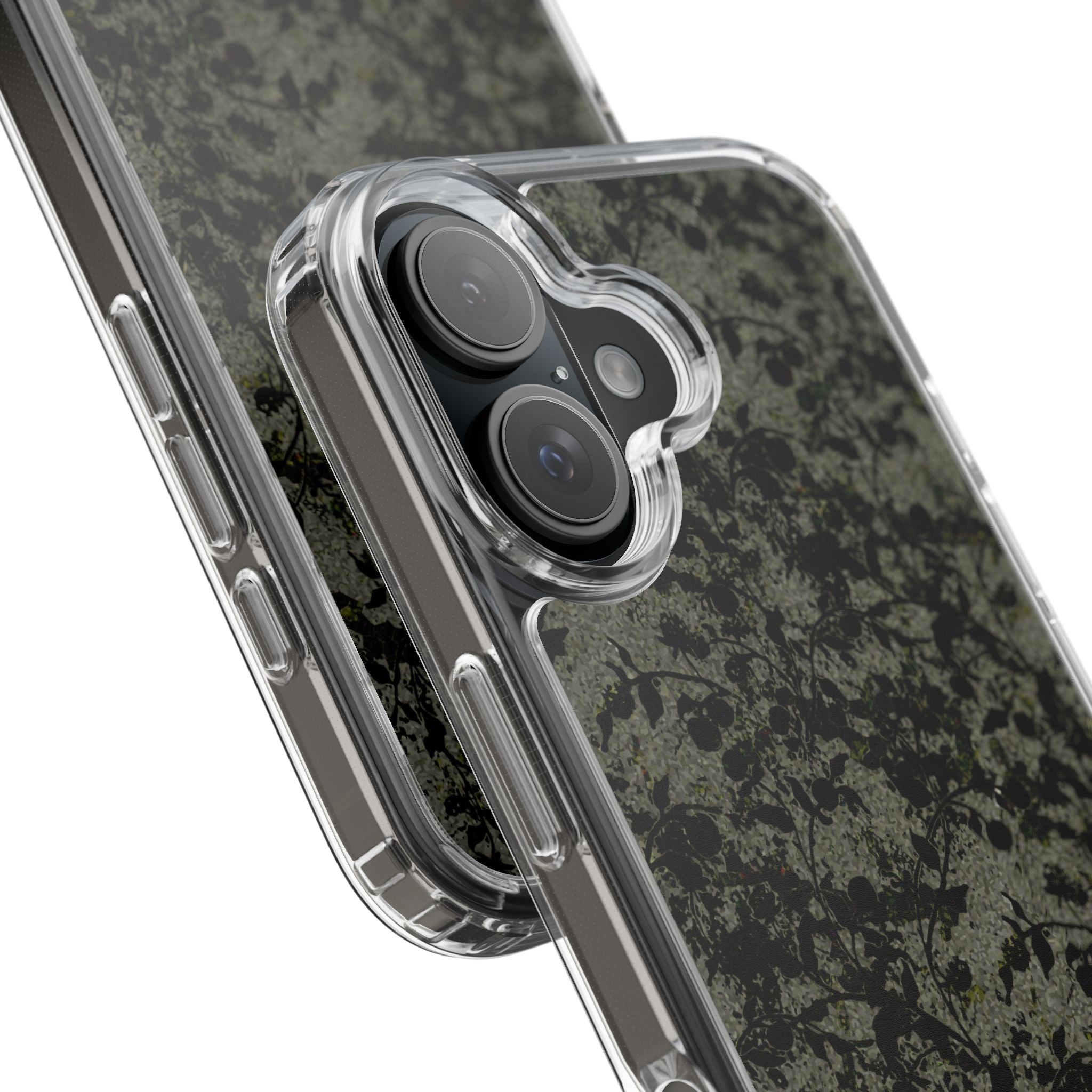 iPhone 16 Clear Case – Hidden Weave Series V3 No.25