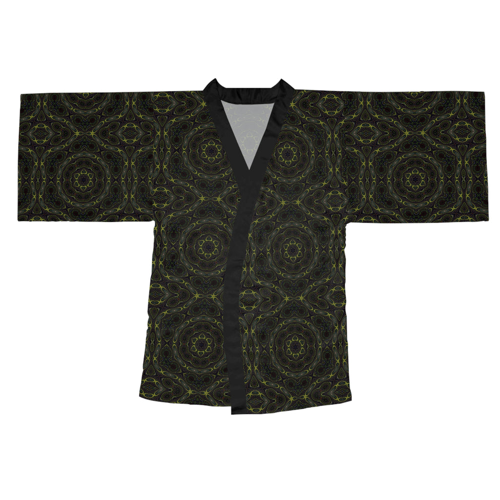 Long Sleeve Kimono Robe - P5 Kaleidoscopic No.4