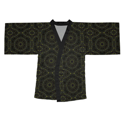 Long Sleeve Kimono Robe - P5 Kaleidoscopic No.4