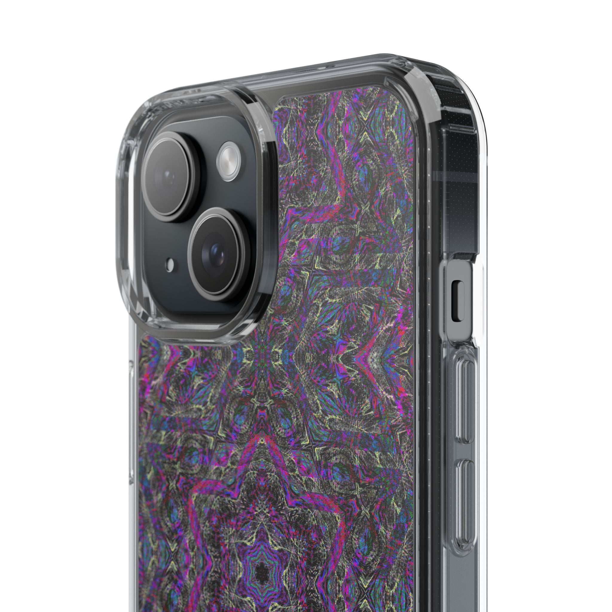 iPhone 15 Clear Case – P5 Kaleidoscopic No.33