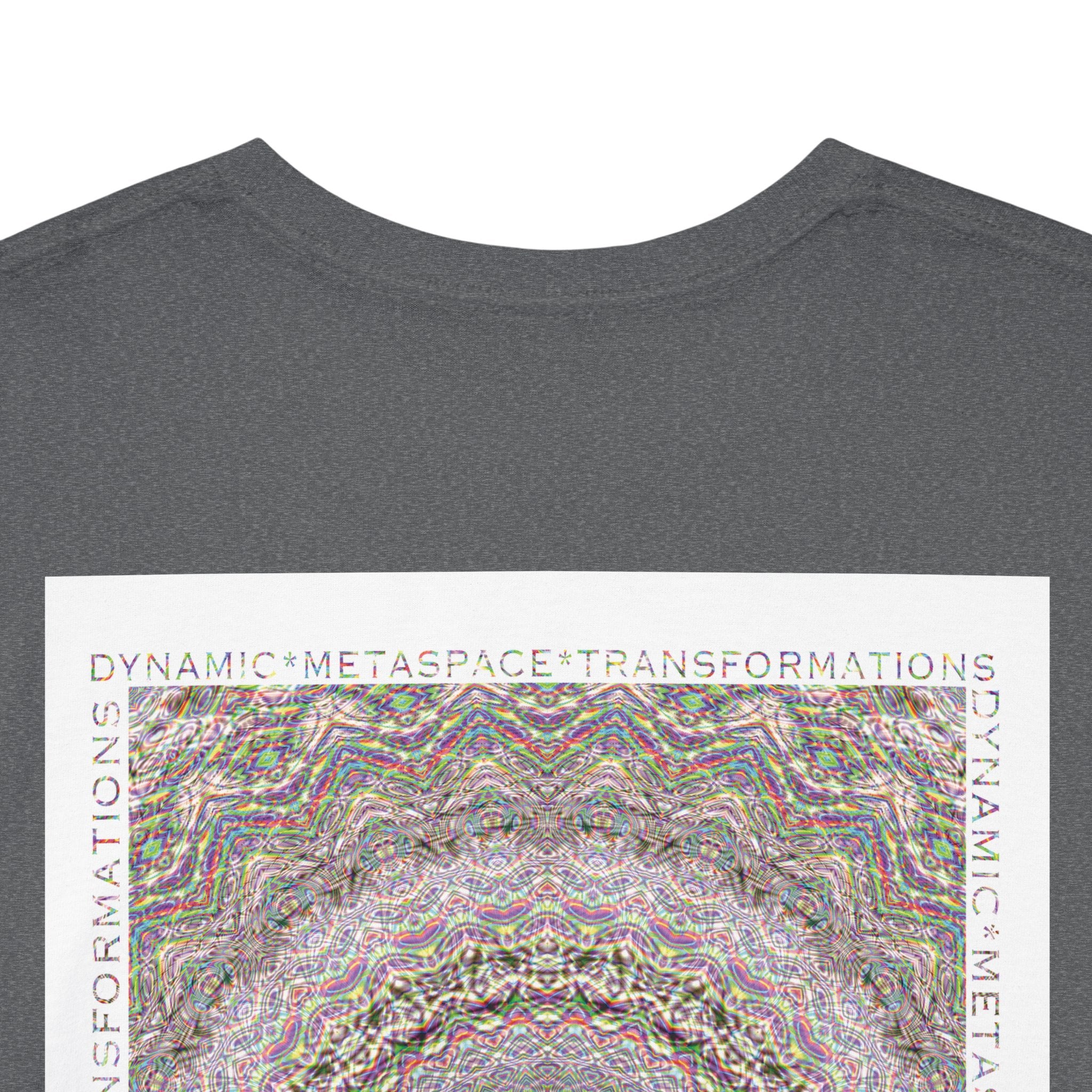 Unisex Heavy Cotton Tee (Back) - DMT Seer No.10