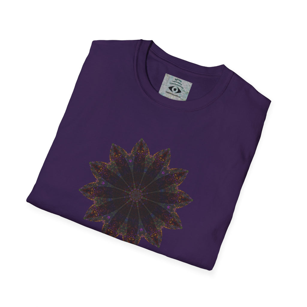 Unisex Softstyle T-Shirt - Love Light Mandalas No.10