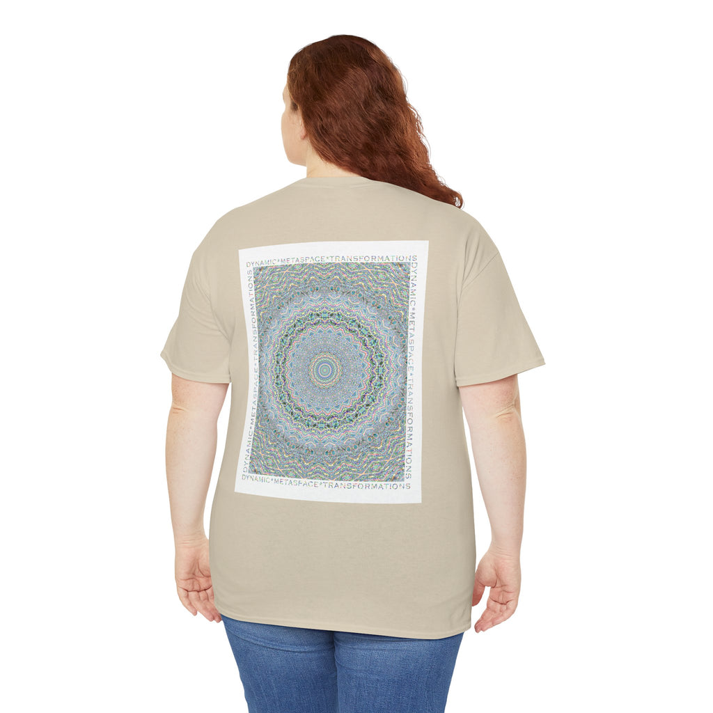 Unisex Heavy Cotton Tee (Back) - DMT Seer No.4