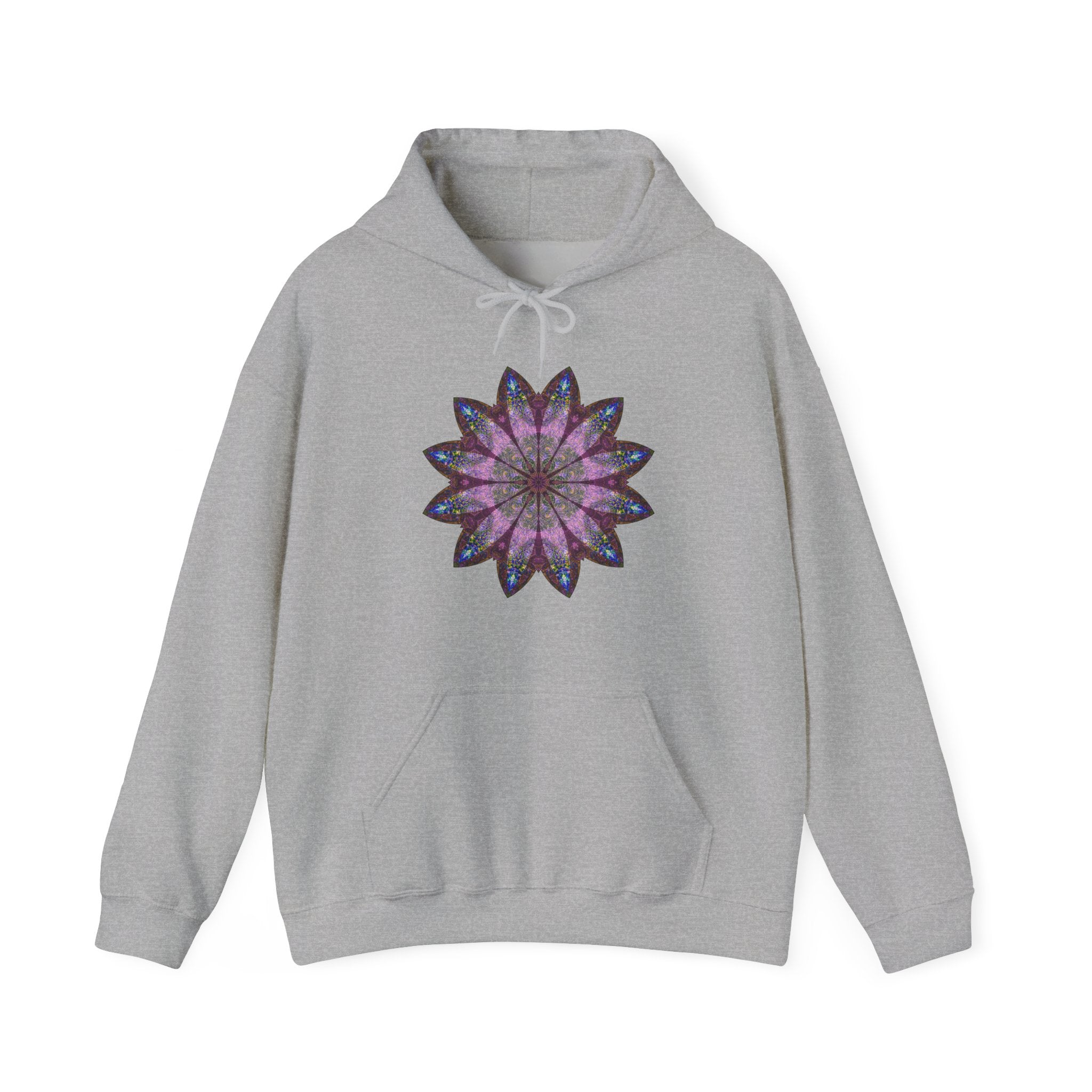 Unisex Heavy Blend™ Hooded Sweatshirt - Love Light Mandalas No.19
